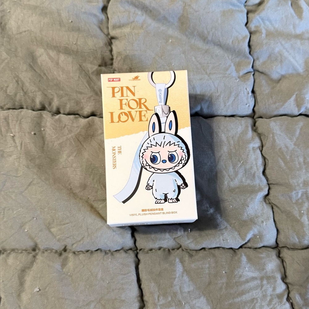 Pin for Love The Monsters Plush Keychain
